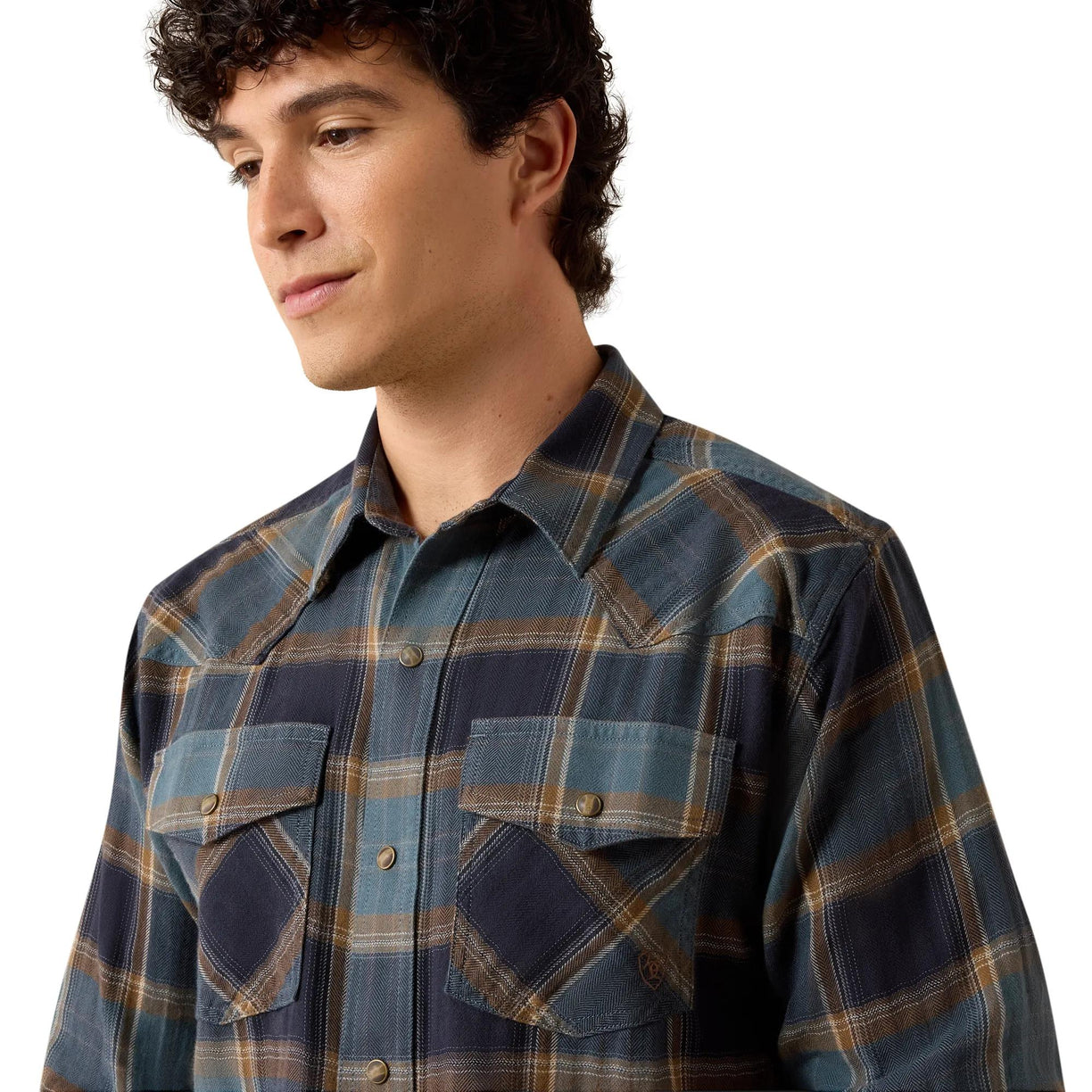 Camisa Ariat Retro Harbert Corte Fitted