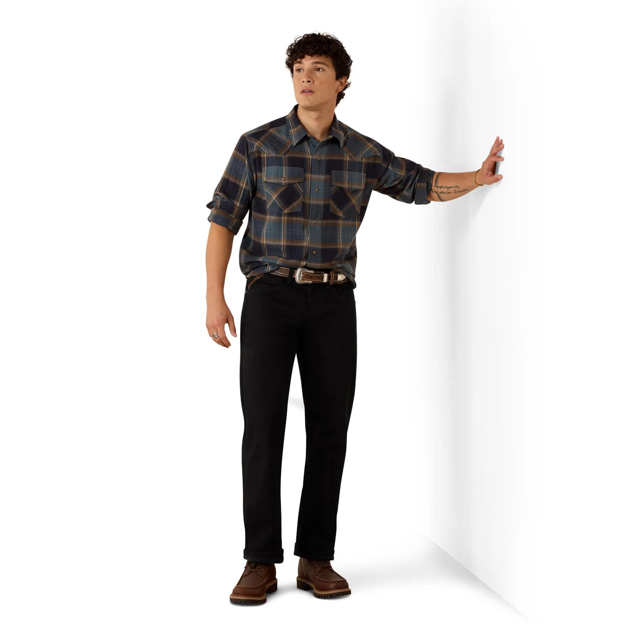 Camisa Ariat Retro Harbert Corte Fitted