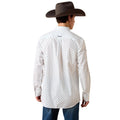 Camisa Ariat Team Emory Corte Fitted Blanco