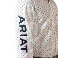 Camisa Ariat Team Emory Corte Fitted Blanco