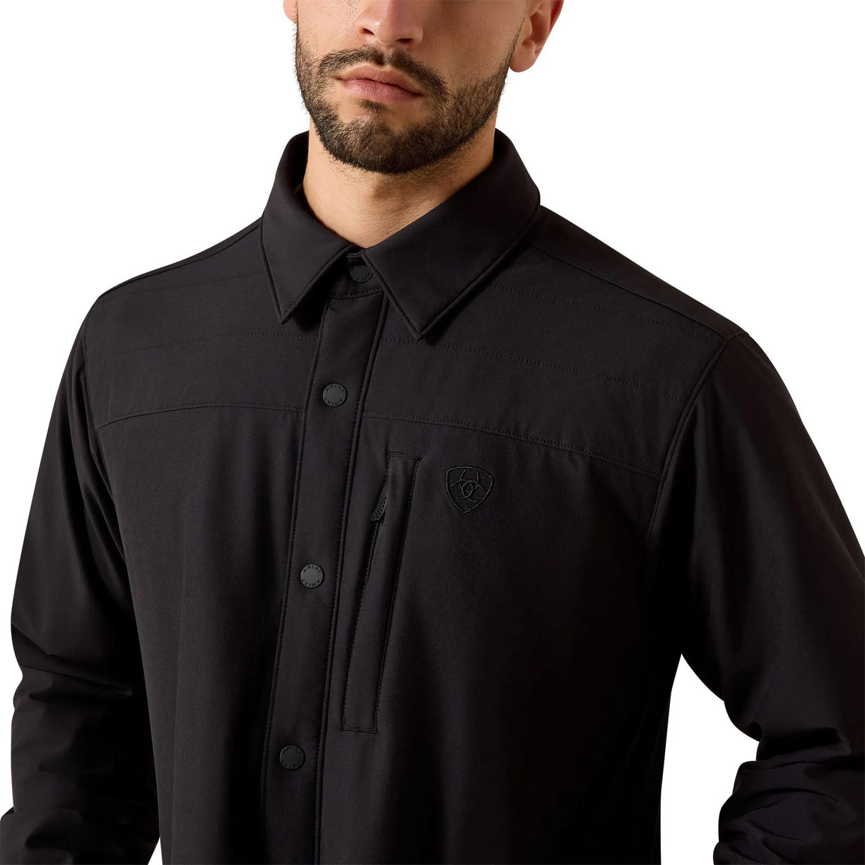 Chamarra Ariat Stretchshell Negro