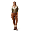 Camisa Ariat Bellamy Snap Verde