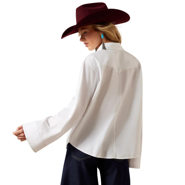 Camisa Ariat Cassidy Top Blanco