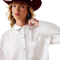 Camisa Ariat Cassidy Top Blanco