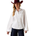 Camisa Ariat Cassidy Top Blanco