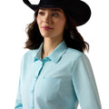 Camisa Ariat Team Kirby Shirt Aquaesque