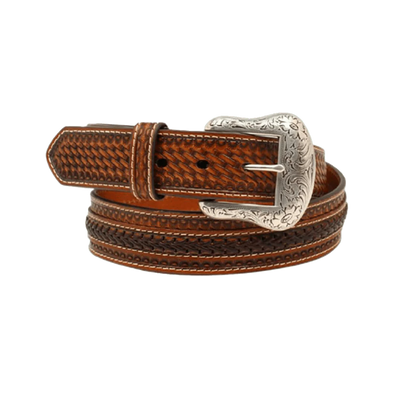 Cinturón Ariat Tejido de Cesta Marrón