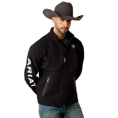 Chamarra Ariat New Team Softshell Negro