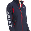 Chamarra Ariat New Team Softshell Azul Marino