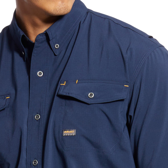 Camisa Ariat Work Rebar Made Tough VentTEK DuraStretch Manga Corta