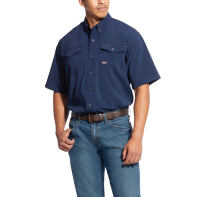 Camisa Ariat Work Rebar Made Tough VentTEK DuraStretch Manga Corta
