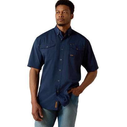 Camisa Ariat Work Rebar Made Tough VentTEK DuraStretch Manga Corta