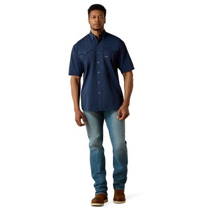 Camisa Ariat Work Rebar Made Tough VentTEK DuraStretch Manga Corta