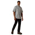 Camisa Ariat Work Rebar Made Tough VentTEK DuraStretch Gris