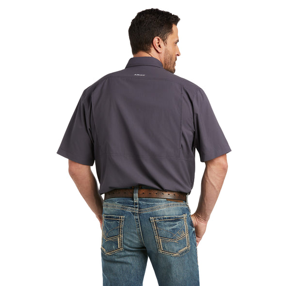 Camisa Ariat VentTEK Gris Corte Clásico
