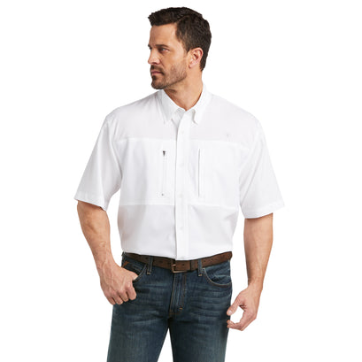 Camisa Ariat VentTEK Blanco Corte Clásico