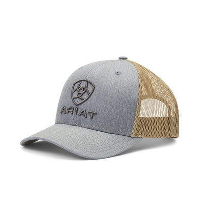 Gorra Ariat Logo Gris/Beige