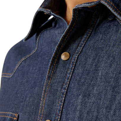 Camisa Ariat De Mezclilla Corte Clásico