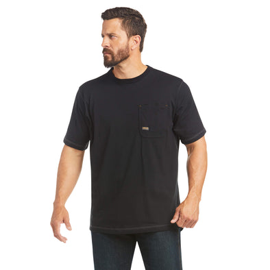 Playera Ariat Work Rebar Workman Negro
