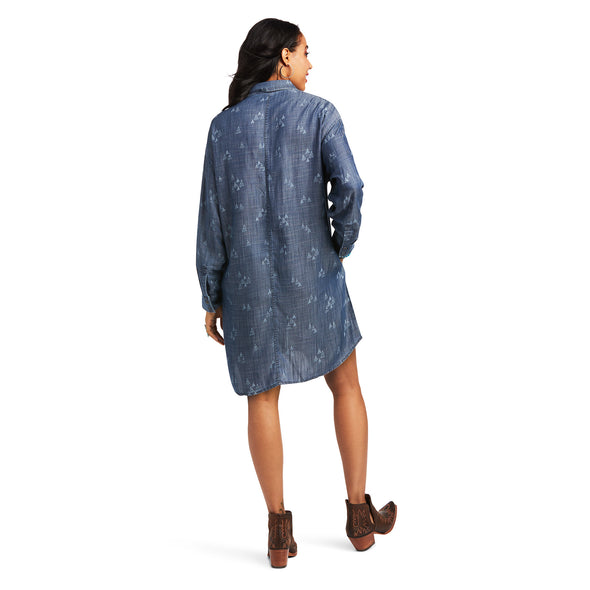 Camp Dress Denim Blue