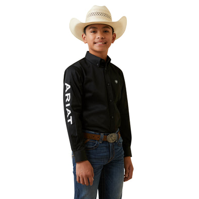 Camisa Ariat Infantil Team Logo Twill