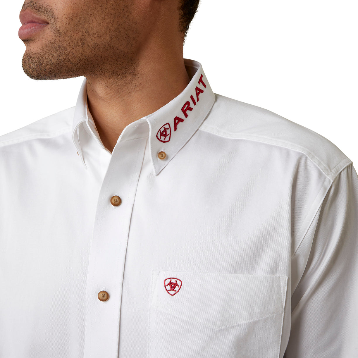 Camisa Ariat Team Logo Twill México Corte Clásico