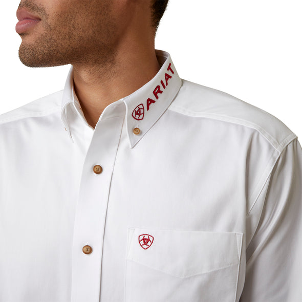 Camisa Ariat Team Logo Twill México Corte Clásico
