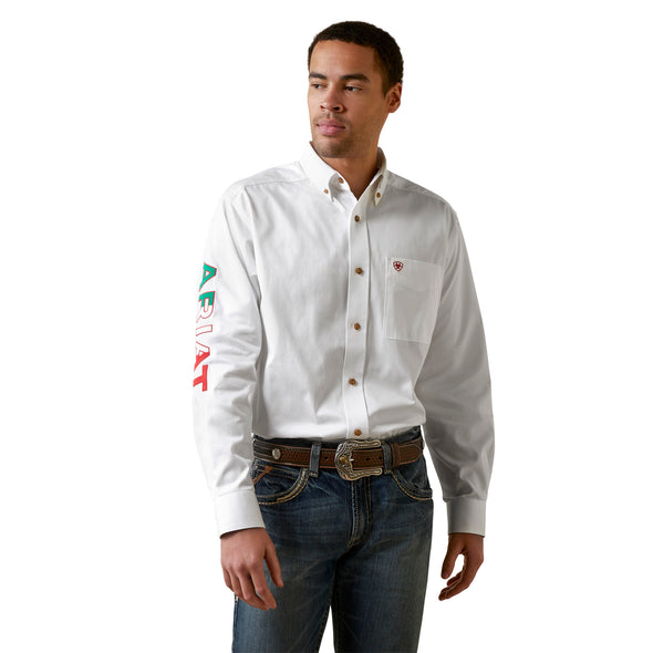 Camisa Ariat Team Logo Twill México Corte Clásico