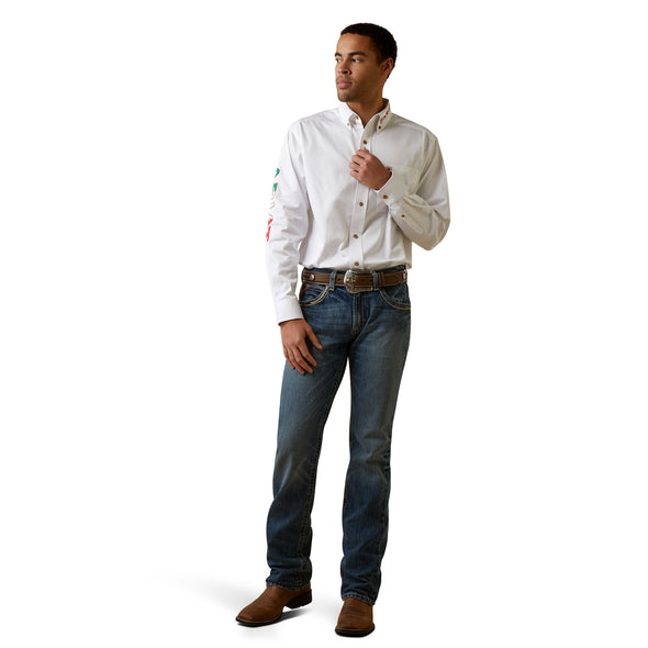 Camisa Ariat Team Logo Twill México Corte Clásico