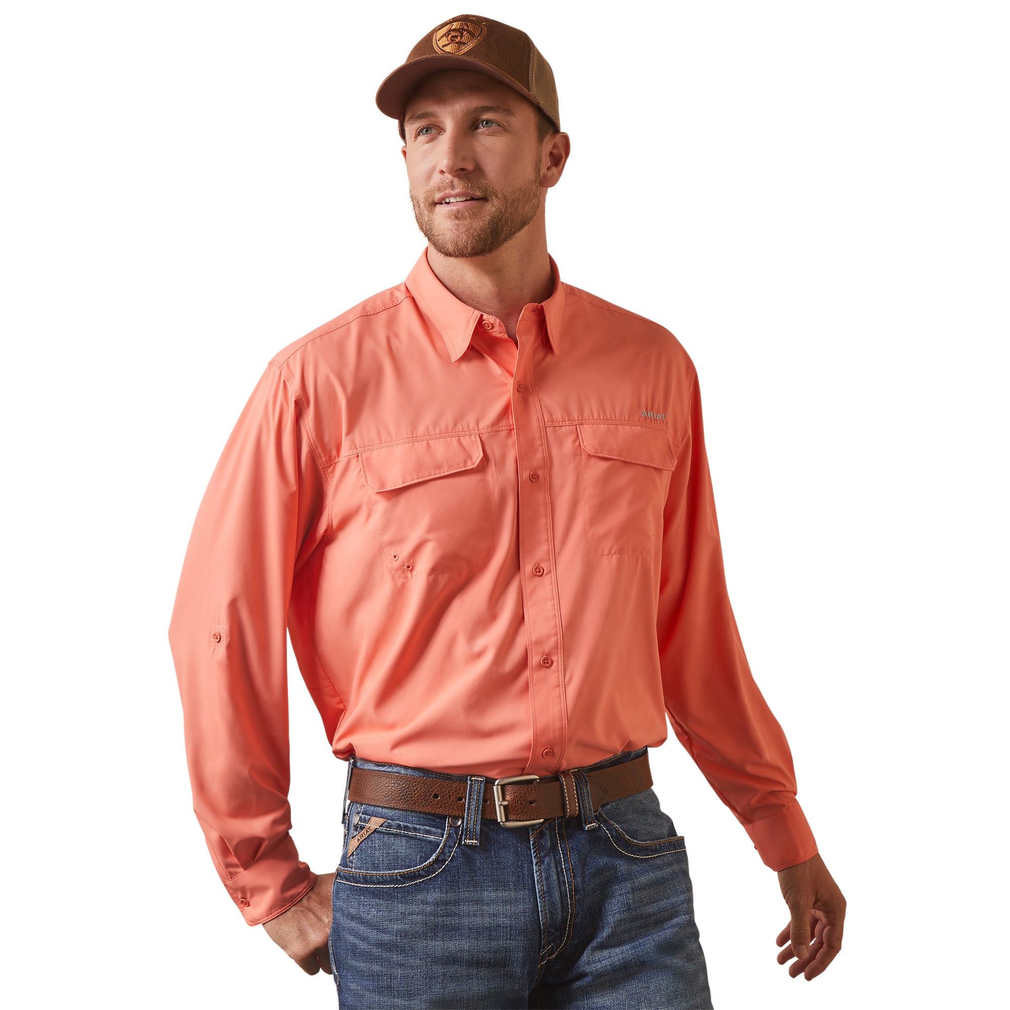 Camisa Ariat VentTEK Outbound Corte Clasico Ariat Mexico