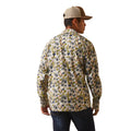 Camisa Ariat Hadkins Botón a Presión Corte Retro
