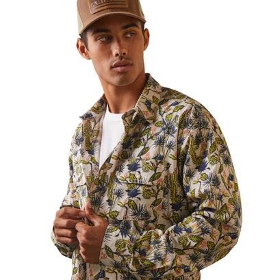 Camisa Ariat Hadkins Botón a Presión Corte Retro