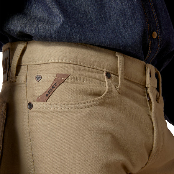 Jeans M7 Grizzly Khaki Corte Recto