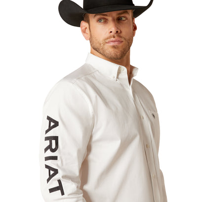 Camisa Ariat Team Logo Twill Corte Clásico