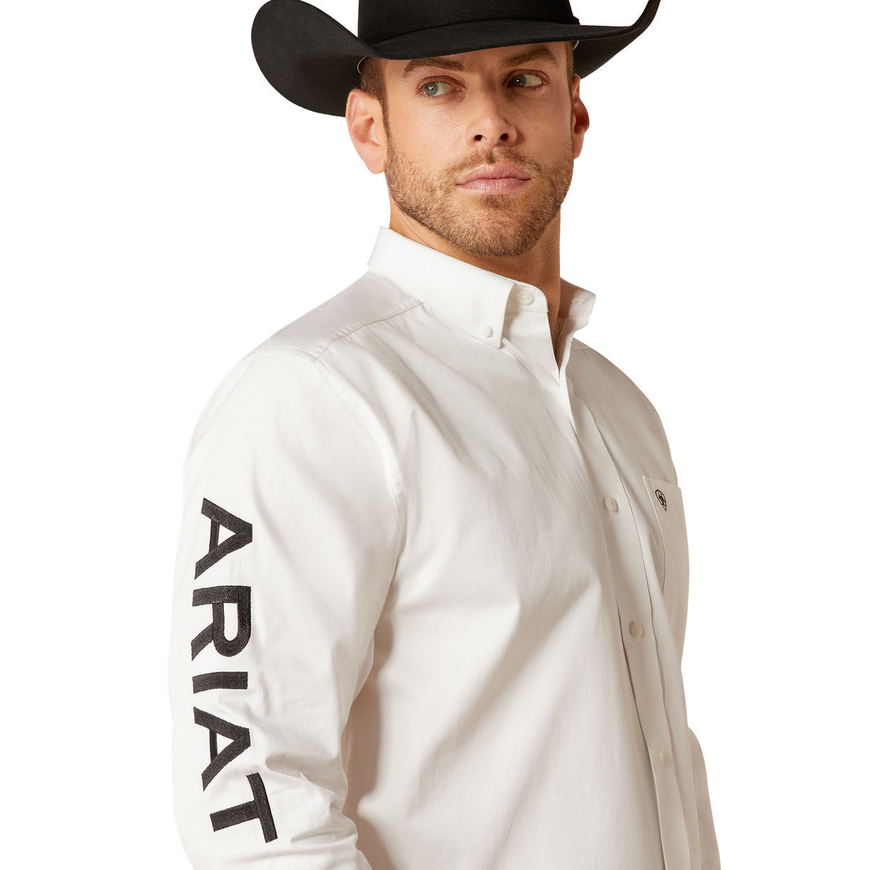 Camisa Ariat Team Logo Twill Corte Clásico