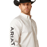 Camisa Ariat Team Logo Twill Corte Clásico