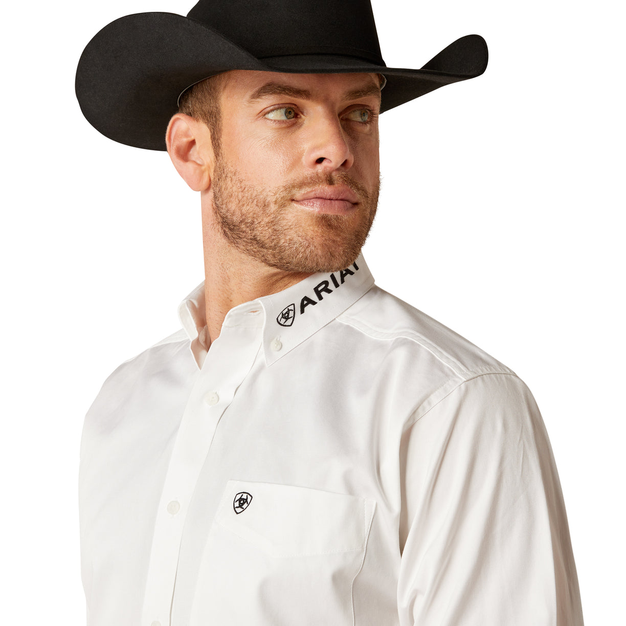 Camisa Ariat Team Logo Twill Corte Clásico