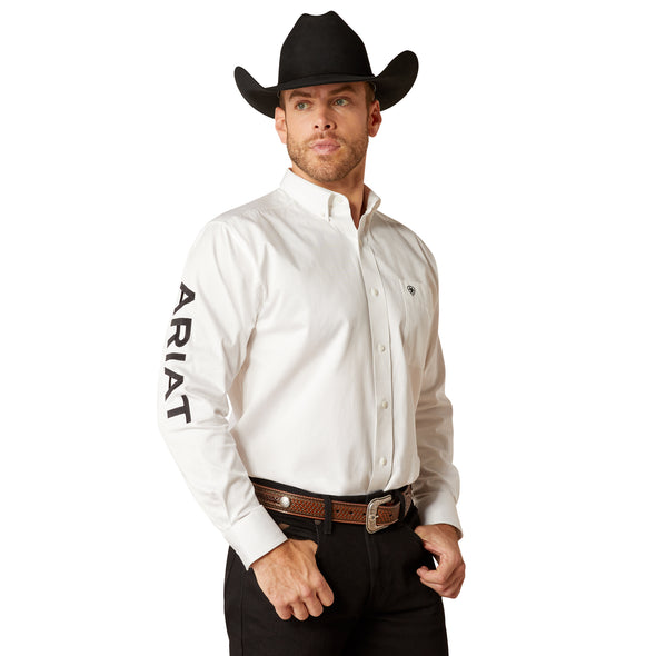 Camisa Ariat Team Logo Twill Corte Clásico