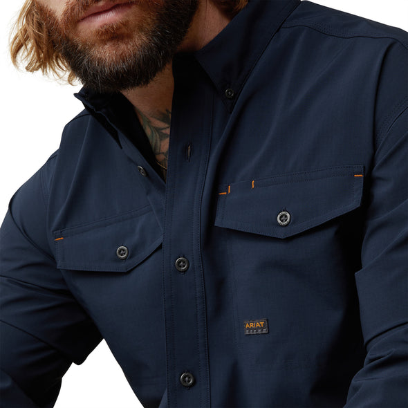 Camisa Ariat Work Rebar Made Tough VentTEK DuraStretch