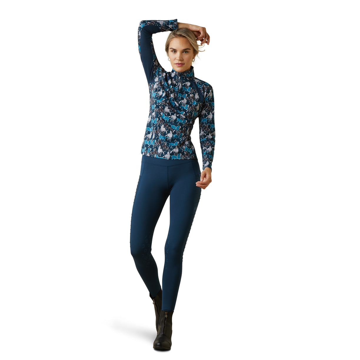 Sunstopper Ariat 2.0 Mosaic Blue Cremallera 1/4