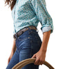 Camisa Ariat VentTEK Stretch Sea Breeze