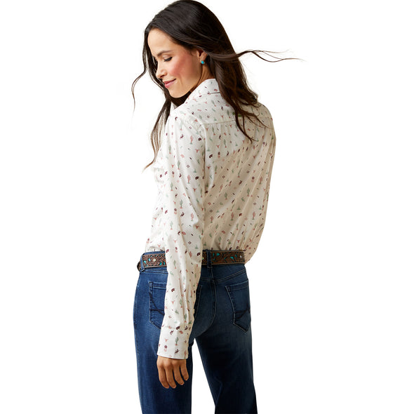 Camisa Ariat Libre De Arrugas Kirby Stretch Santa Fe