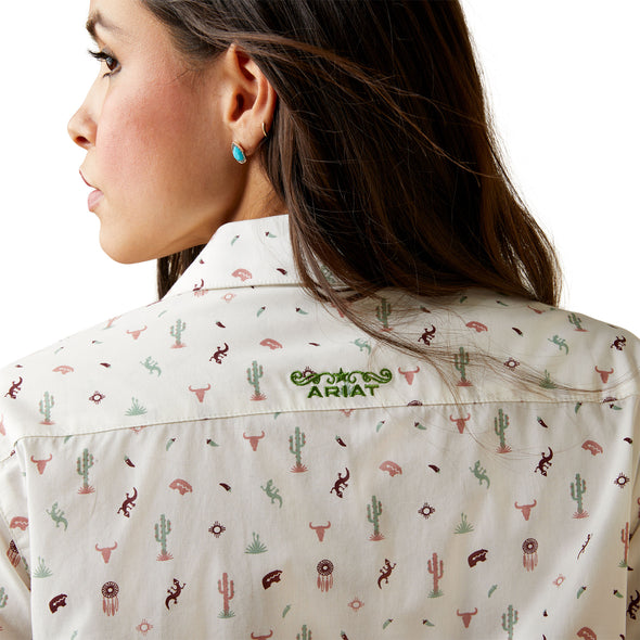 Camisa Ariat Libre De Arrugas Kirby Stretch Santa Fe