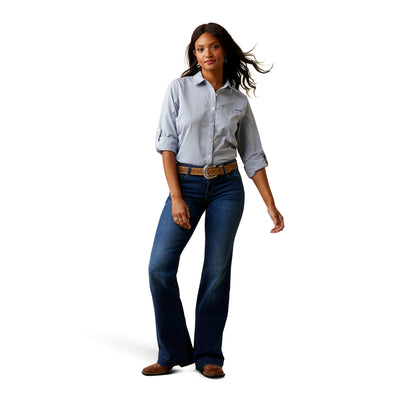 Camisa Ariat VentTEK Stretch Coastal Fjord