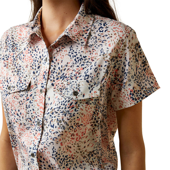 Camisa Ariat VentTEK Leopard