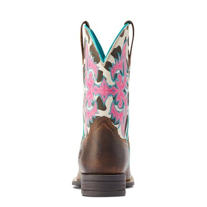 Bota Vaquera Infantil Lonestar Rowdy Rust
