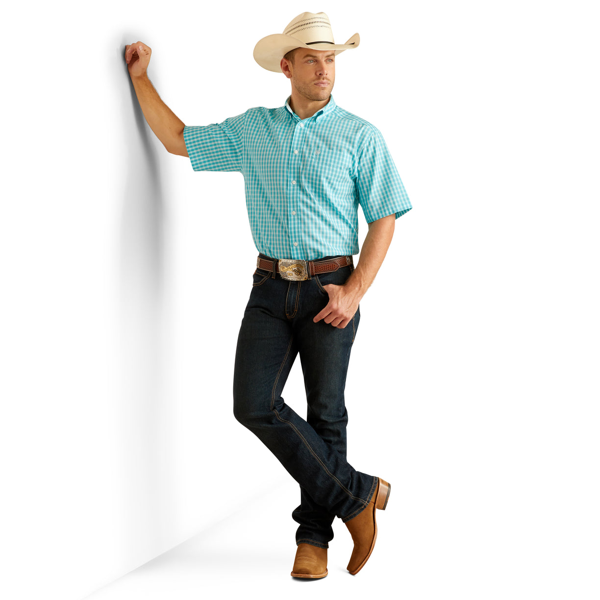 Jeans M4 Stretch Pro Series Ray Corte de Bota