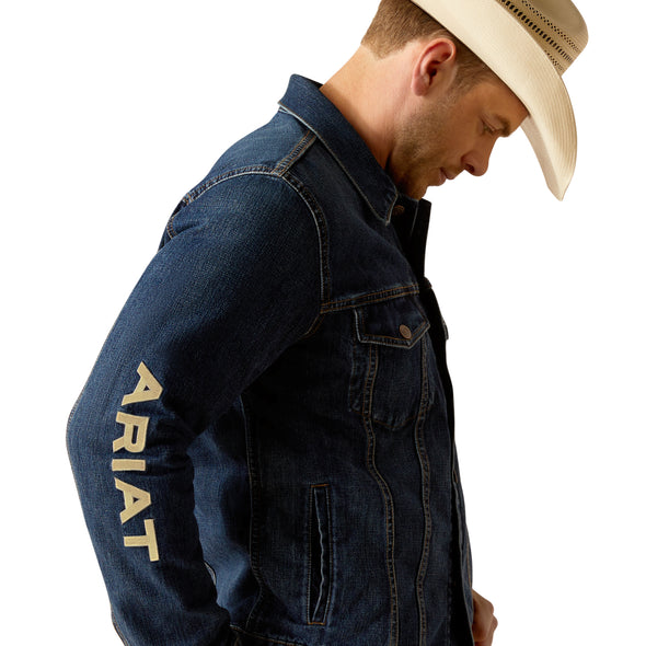 Chamarra Ariat De Mezclilla Team Trucker