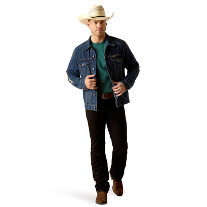 Chamarra Ariat De Mezclilla Team Trucker