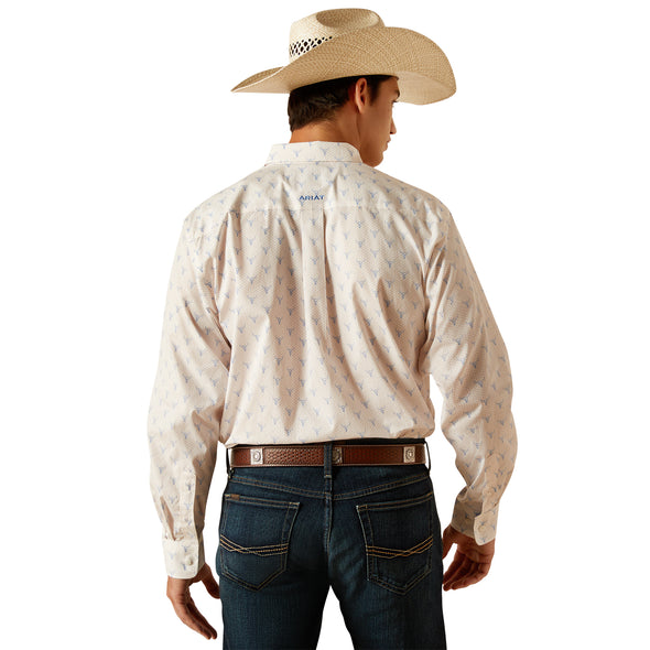 Camisa Ariat Libre de Arrugas Ridge Corte Clásico